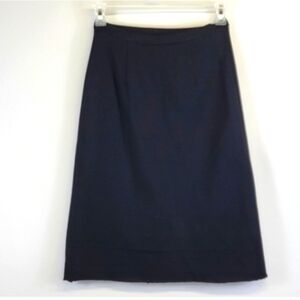 BLEYLE FOR HOOPER Vintage Virgin Wool Black Skirt 10